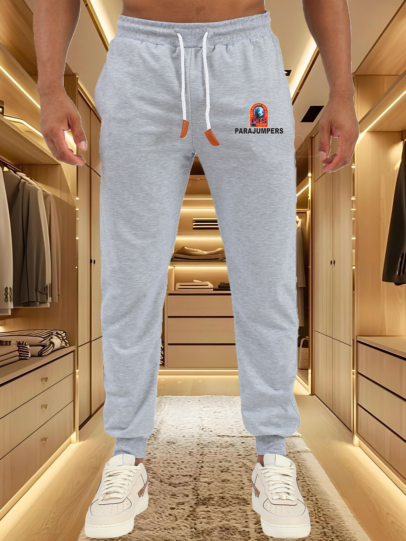 Street Fashion Logo - Мужские спортивные брюки Parajumpers с цветным