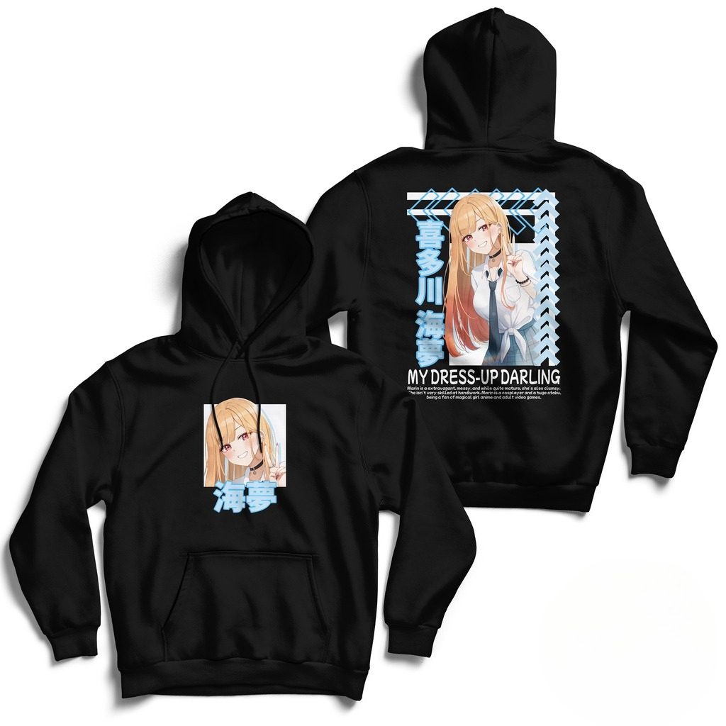 Oversized Crewneck Fleece - Худи My Dress-Up Darling, оверсайз, унисекс,