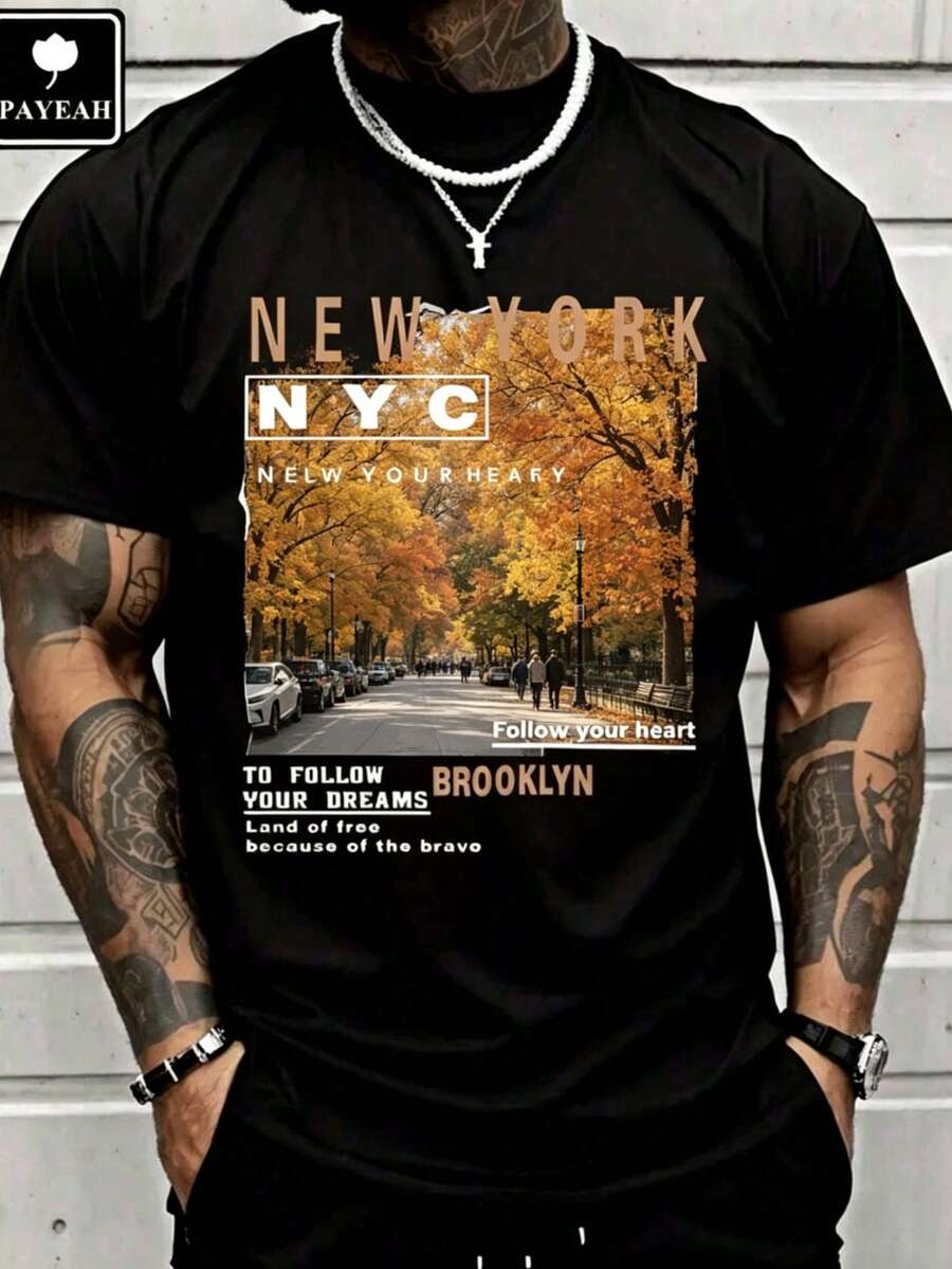 Street Fashion In New York - Мужская повседневная уличная одежда, вид на