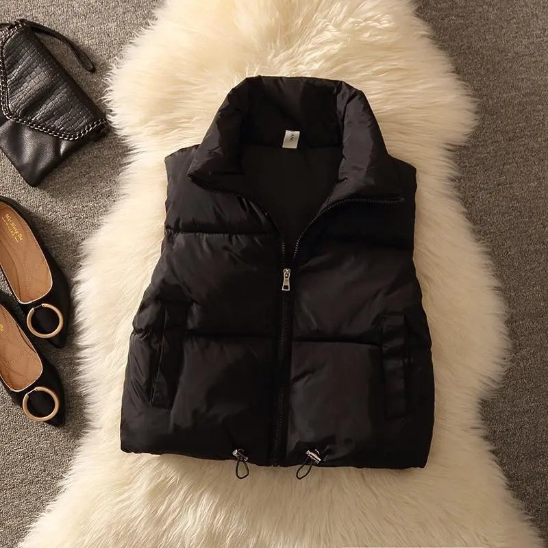 Женский стеганый жилет-пуховик – обзор и цена Puffer Vest Padded