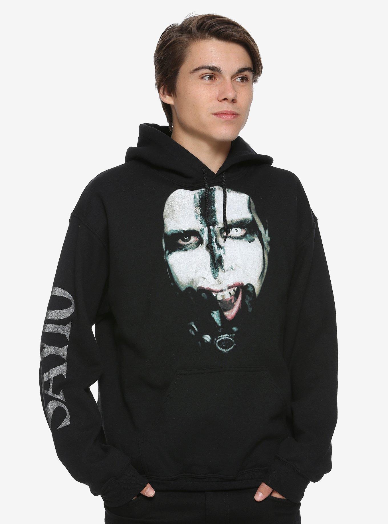 Худи Мэрилина Мэнсона, оверсай – обзор и цена Oversized Crewneck Fleece