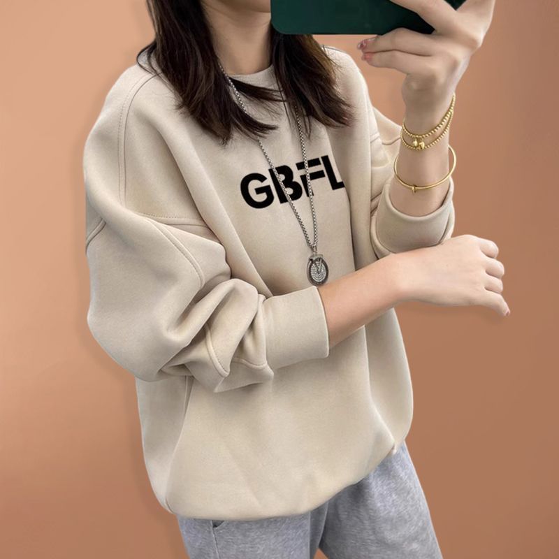 Женский свитшот оверсайз из чи – обзор и цена Oversized Crewneck Fleece