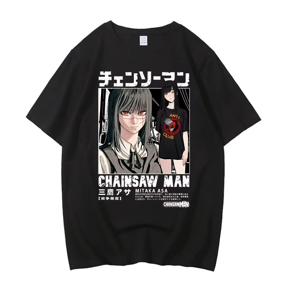 Новая футболка Chainsaw Man As – обзор и цена Street Fashion Anime