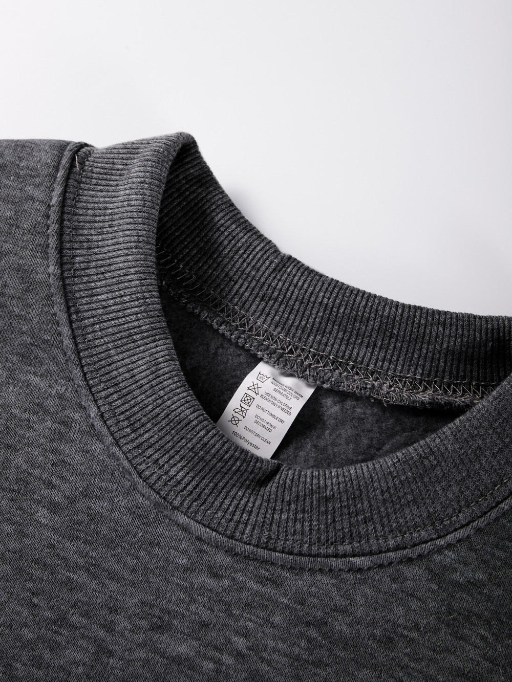 Brooklyn 1977, мужская осенняя – обзор и цена Oversized Crewneck Fleece