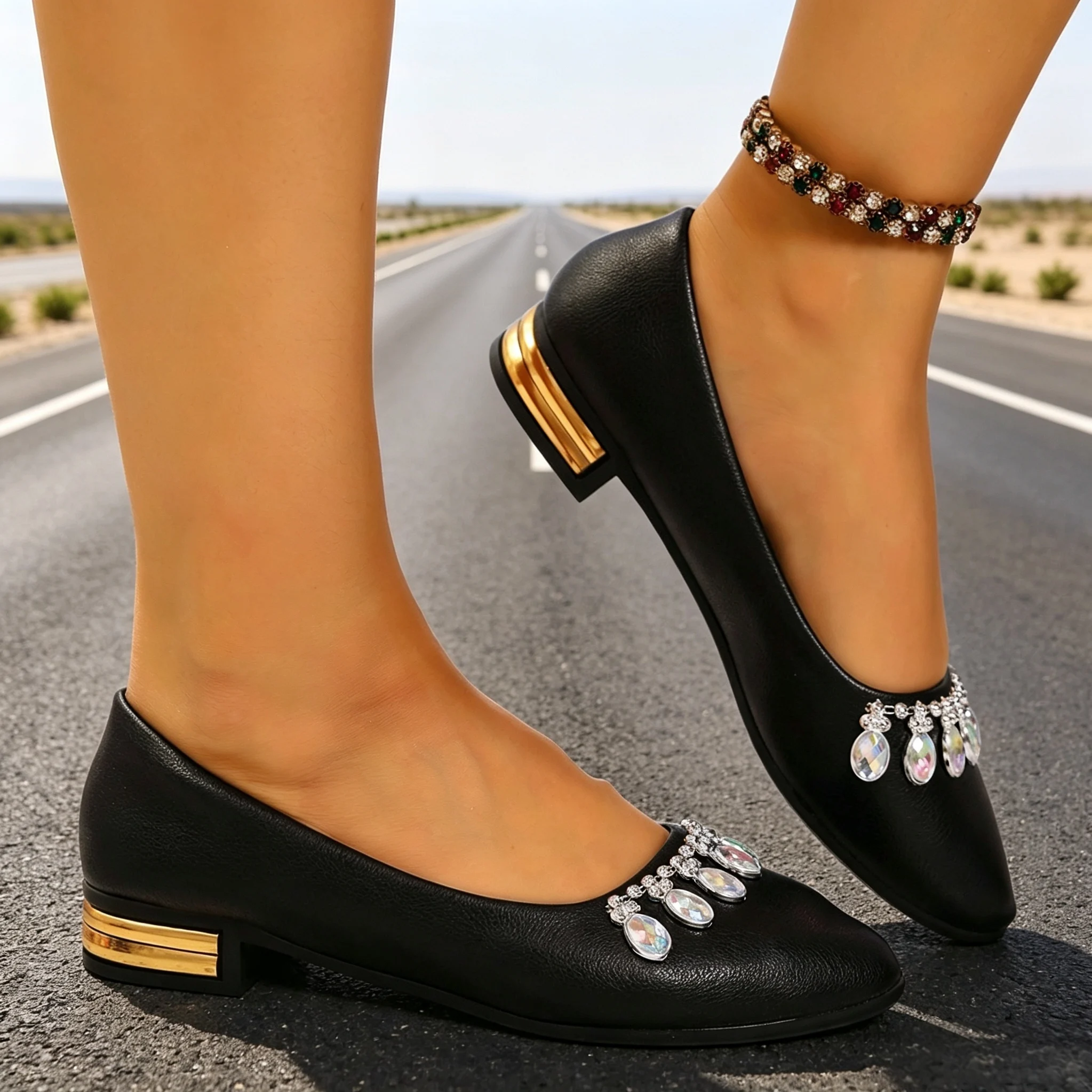 Женские балетки с заостренным  – обзор и цена Street Fashion Ladies