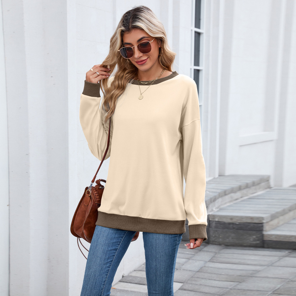 Женский модный свободный свитш – обзор и цена Oversized Crewneck Fleece