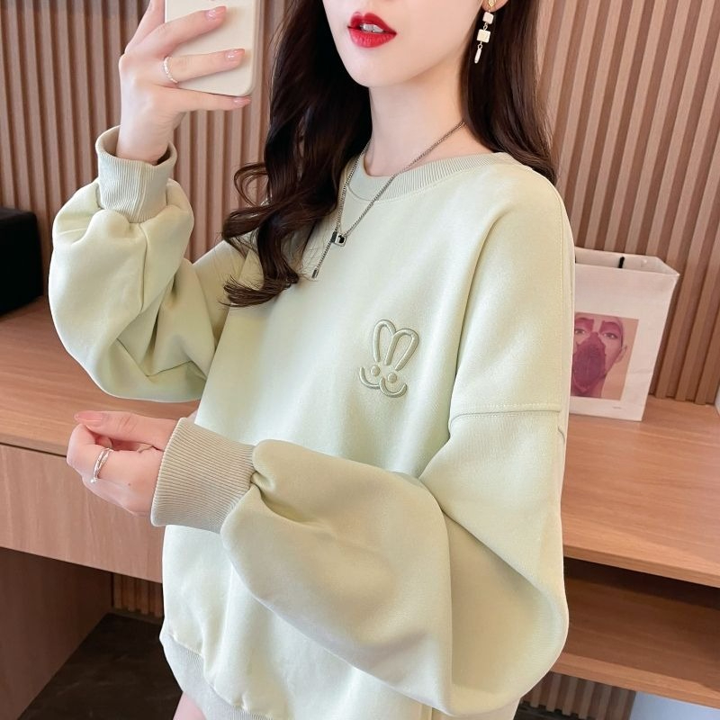 Женская легкая толстовка оверс – обзор и цена Oversized Crewneck Fleece
