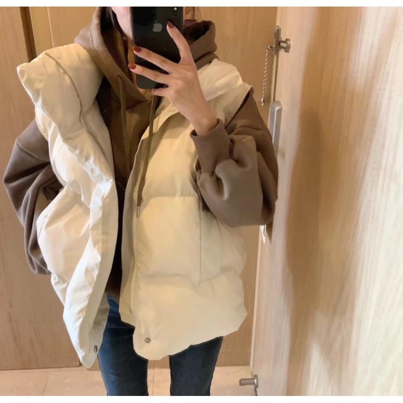 Женская куртка на хлопковой по – обзор и цена Puffer Vest Padded