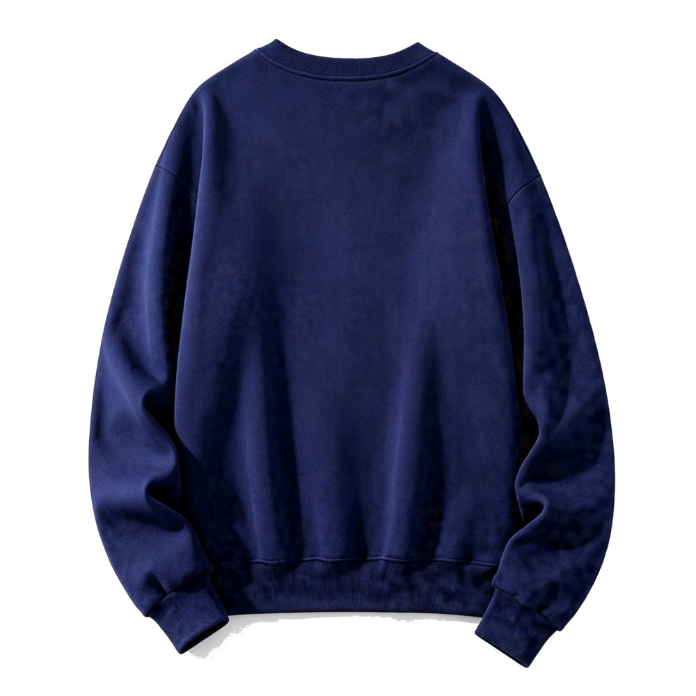 Осенние теплые однотонные флис – обзор и цена Oversized Crewneck Fleece