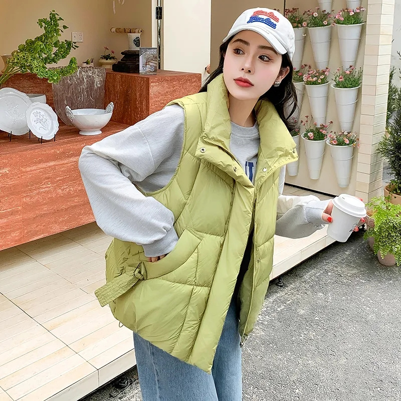 Женский короткий жилет с хлопк – обзор и цена Puffer Vest Padded