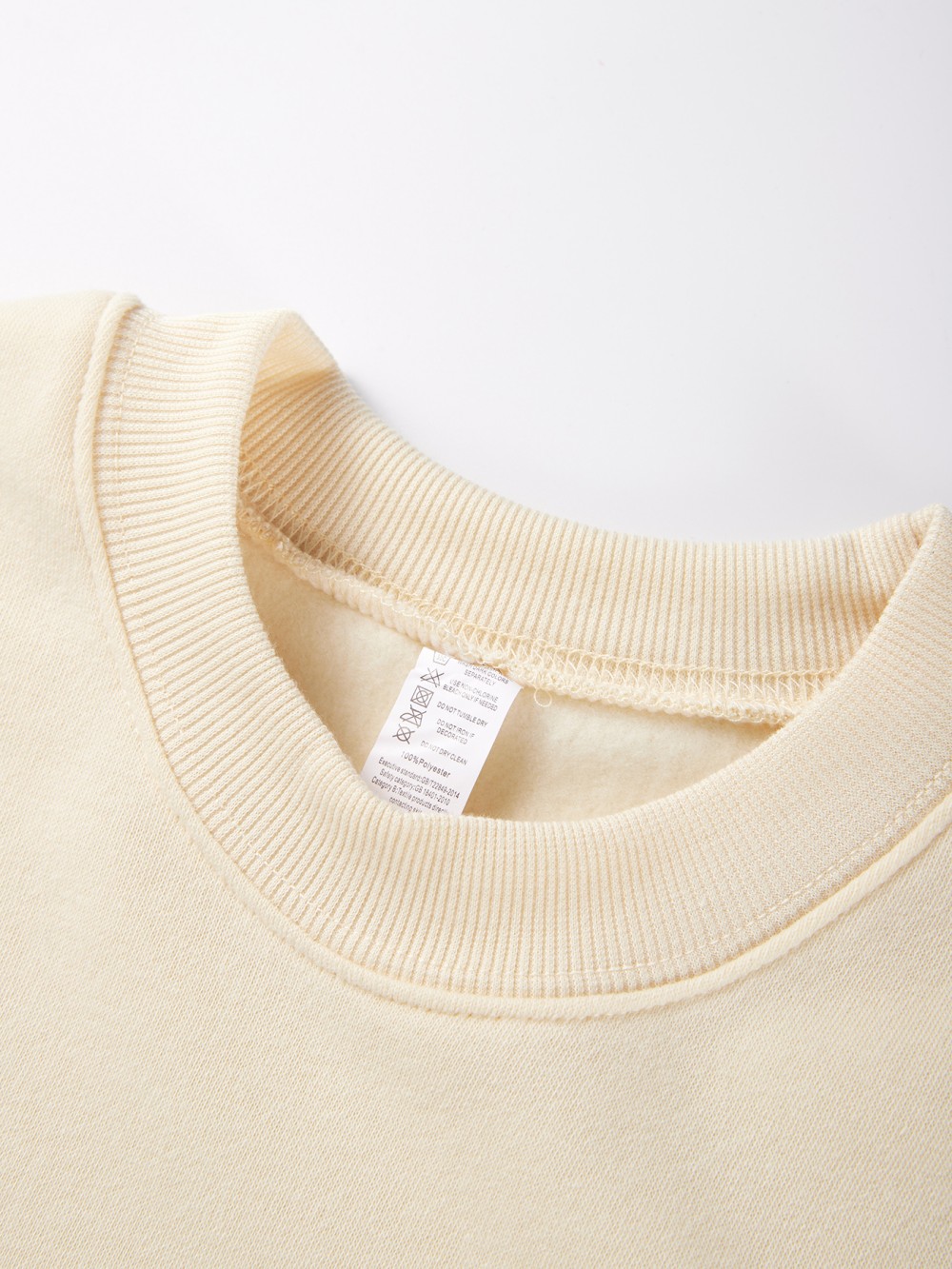 Корейский женский свитшот овер – обзор и цена Oversized Crewneck Fleece
